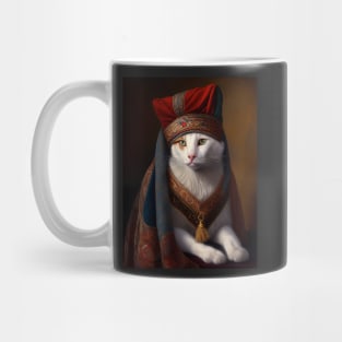 Royal Portrait of a Turkish Van Cat Mug